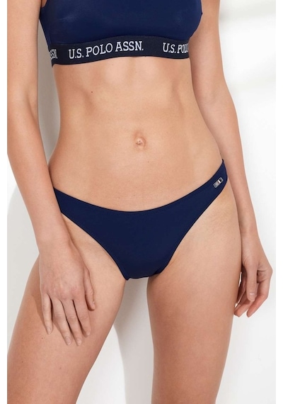 U.S. Polo Assn. Kadın Lacivert İnce Kenar Bikini Alt 21510