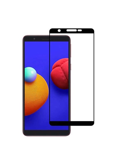 Zore Galaxy A01 Core Uyumlu Kenarları Kırılmaya Dayanıklı Cam Ekran Koruyucu