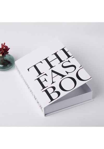 Kitap Görünümlü Dekoratif Kutu, İskandinav Tarzı Kitap Şeklinde Saklama Kutusu Fashion
