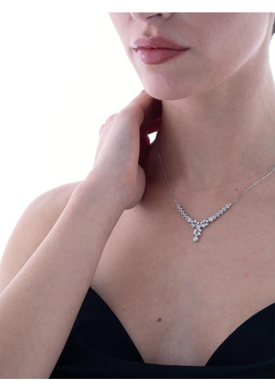 Nochediamond 1,41 Karat Fantezi Pırlanta Gerdanlık-596
