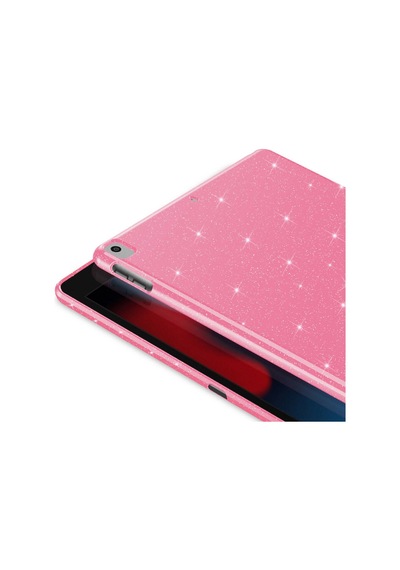 Tuva Teknoloji Apple Uyumlu iPad Pro 10.5 7 Nesil Simli Parlak Görünümlü Tablet Koton Kıl Tablet Kılıfı
