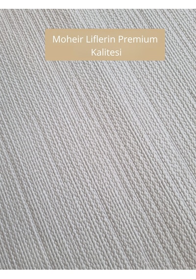 Elvey Home Krem İskandinav Bohem Üst Kalite Bukle Soft Salon Koridor Mutfak Çocuk Oturma Odası Halı Yolluk Krem-ekru