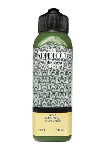Akrılık Boya Artdeco Hakı Yesıl 140Ml. 3027