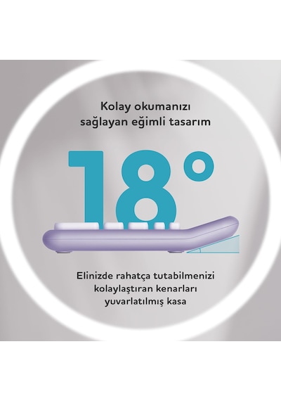 X-150 12 Haneli Küçük Boy Hesap Makinesi Lila Çok Renkli