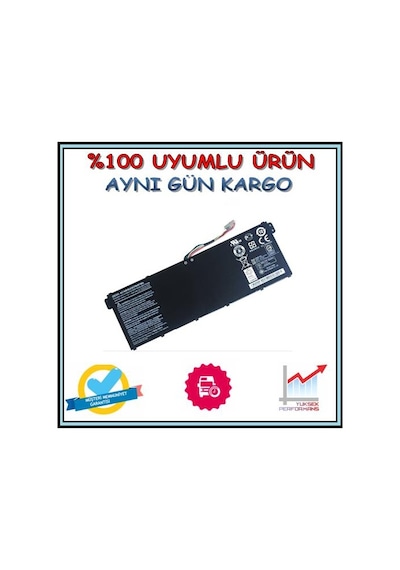 Acer Uyumlu Travelmate P449-G2 Batarya Pil