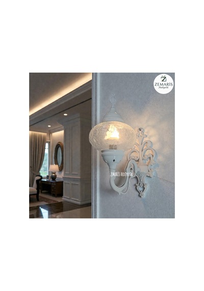 Beyaz Renk Aplik Gri - 821590560 Gri
