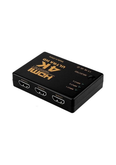 Hdmi Çoklayıcı 3 Port 4K Ultra Hd Hdmi Switch Splitter