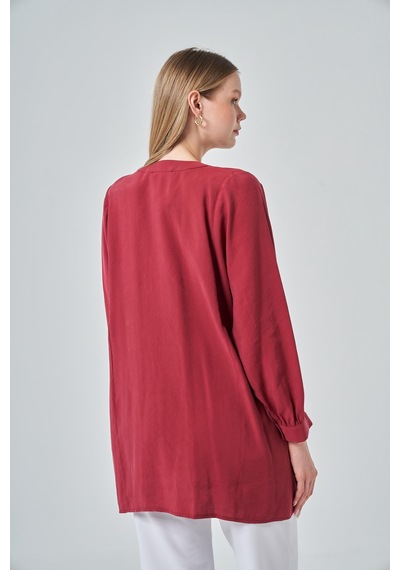 Ftz Women Kadın Tunik Bordo 31180 Bordo