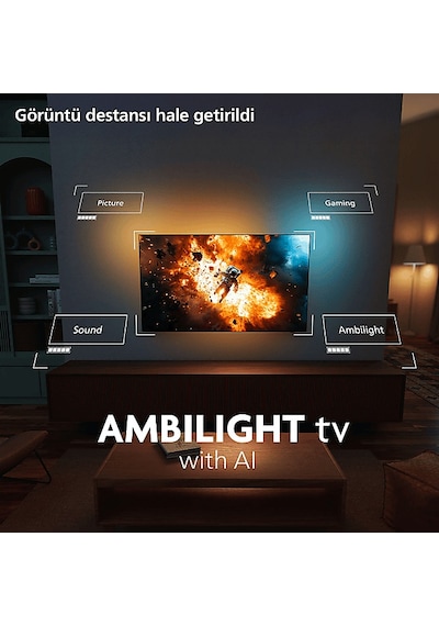 Philips 65OLED810/12 65" 4K UHD Dolby Vision Dolby Atmos Google Smart Ambilight Tv