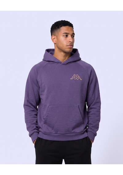 Kappa Authentic Onial Tur Erkek Mor Viyole Oversize Hoodie