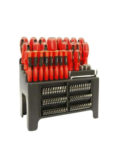 Rolson 28895 100 Pc Screwdriver Set