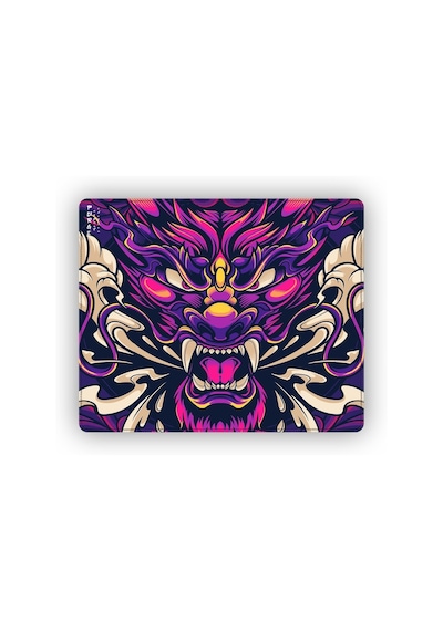 Porge Esports Edition Mouse Pad 48x40 Cm Gaming Oyuncu Mousepad Oni Dragon, 48x40 Cm 3mm Kalınlık