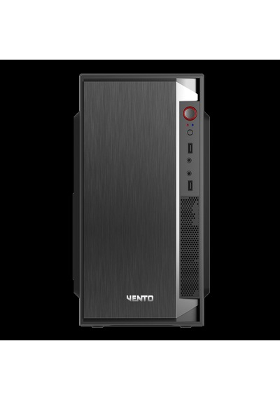 Vento Vs119s Mid Tower, Peak 400w Siyah, Atx Kurumsal Kasa