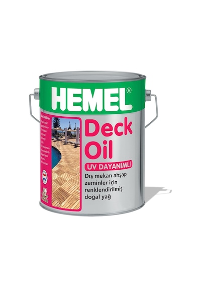 Hemel Deck Oil - Deck Zeminler İçin Renkli Yağ 2.5 Lt Hemel Deck Oil - Deck Zeminler İçin Renkli Yağ 2.5 Lt