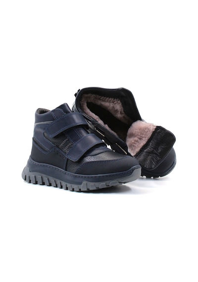 Fast Step Hakiki Deri Kürklü Unisex Çocuk Klasik Bot 612kfa1586-2 001