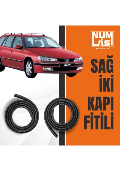 Peugeot 406 Station Wagon Sağ Ön Ve Arka Kapı Fitili-a Kalite-numlas-nm3528