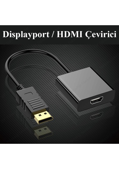 Displayport HDMI Çevirici Adaptör