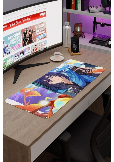 Ororon Genshin Impact Anime Oyuncu V5 - 70x30 Xl Gaming Mouse Pad Fare Altlığı