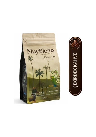 MuyBieno Kolombiya Medellin Supremo Öğütülmüş Filtre Kahve 250 G