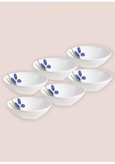 The Mia Olivos Çorba Kasesi 6lı Set 14 Cm Ovs0013 Çok Renkli