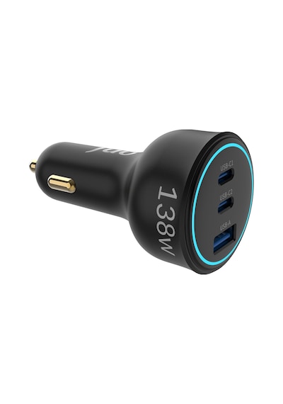 Juo 138w 3 Portlu Type-c + Usb-a Araç Şarj Aleti Pd 3.0 & Qc 4.0 Hızlı Araç İçi Şarj Cihazı