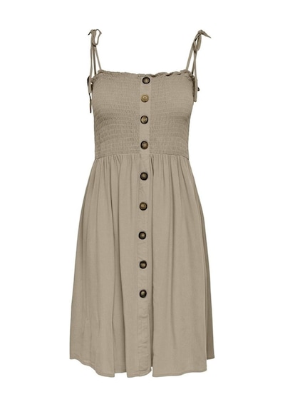 Only Onlannıka S/l Smock Dress Wvn Noos Taş 001
