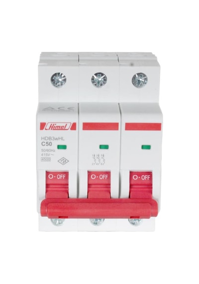 Himel 3x50A 4.5kA C Eğrisi Otomatik Sigorta
