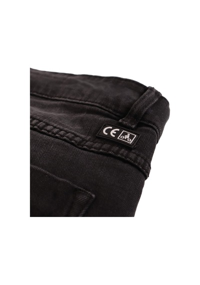 4riders Patrol Cordura Denim Korumalı Kadın Motosiklet Kot Pantolonu Antrasit