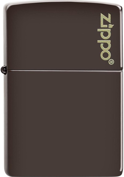 Zippo Logo Classic Brown Çakmak