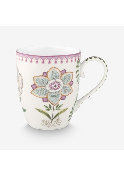 Mor Porselen Çay Fincan Seti 350 Ml