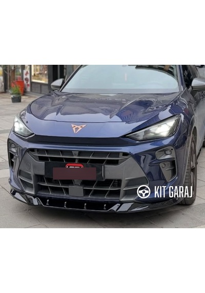 Cupra Terramar Cupra Parlak Siyah Ön Lip Plastik Boyalı