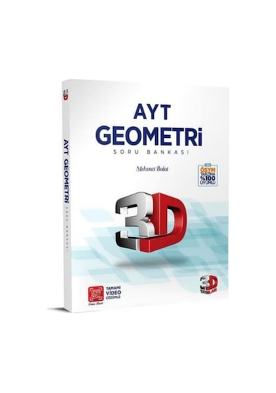 Çözüm Yayınları Ayt 3d Geometri Soru Bankası Mehmet Bolat
