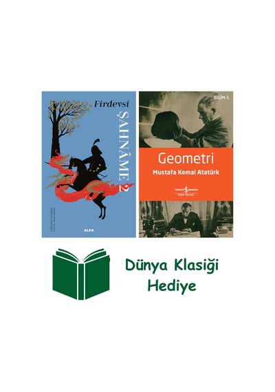 Şahnâme 2 + Geometri + Dünya Klasiği Hediye
