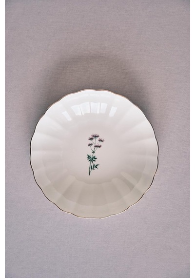 Porselen Tiny 25 Cm Salata Kasesi Açık Mavi