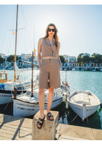Terlik Kadın Diğer Galıa G105683 Genuins Leather Dress Back Siyah