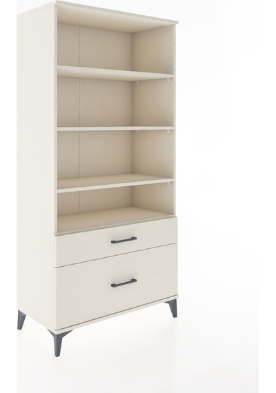 Hyperion Dolap 4 Raflı 2 Çekmeceli 88x44x182 Aytaşı-aytaşı Aytaşı