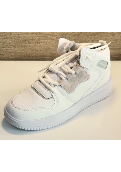 Pc - 31368 Bayan Sneaker Spor Ayakkabı Beyaz Bej