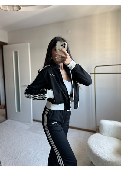 Moystore Cellinnee Siyah Eşofman Takım Siyah