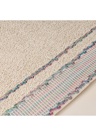Soft Grad El Havlusu - Bej / Mavi - 30x50 Cm Çok Renkli