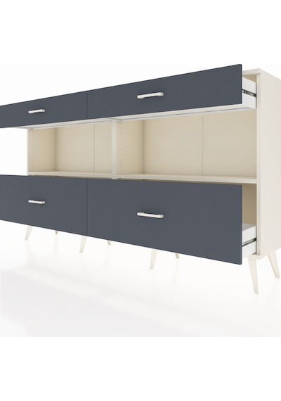 Arges Konsol 2 Raflı 4 Çekmeceli 176x30x99 Aytaşı-aytaşı/antrasi Aytaşı-aytaşı/antrasit Arges Konsol 2 Raflı 4 Çekmeceli 176x30x99 Aytaşı-aytaşı/antrasi Aytaşı-aytaşı/antrasit