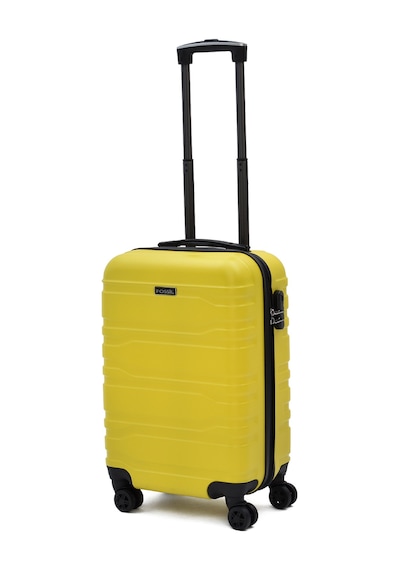 Fossil 3 Lü Valiz Seti Sarı 123x Kabin Orta Büyük - 8 Tekerlekli Ultra Hafif Dayanıklı Bavul Sarı