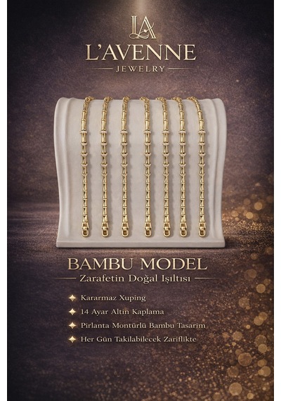 Bambu Xuping Çelik Bileklik Altın - 867712614 Altın