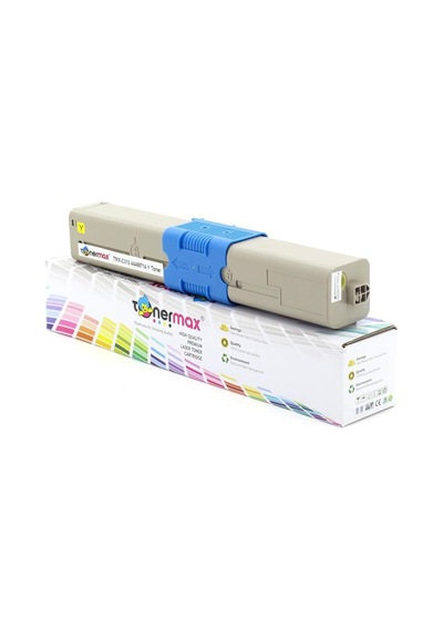 Tonermax Oki 44469714 C310 Uyumlu Toner Sarı / C330 / C510 / C511 / C530 /