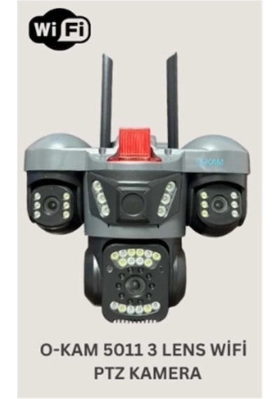 Okam O-kam 5011 3 Lens Wifi Ptz Kamera