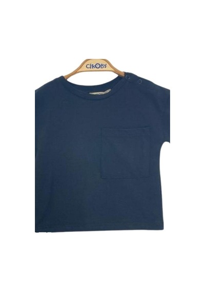 Çikoby Erkek Bebek Pamuklu Tshirt Çizgili Şortlu Takım-13913 Siyah