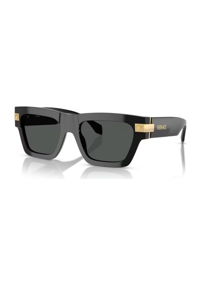 Versace Ve 4464 Gb1/87 52 Unisex Güneş Gözlüğü Siyah