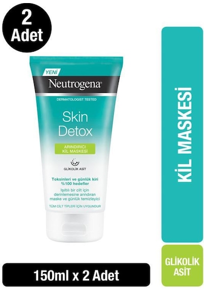 Neutrogena Skin  Kil Maskesi 150 ML x2