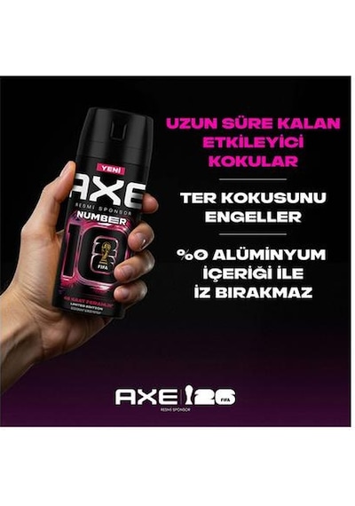 Axe Erkek Deodorant Number 10 Body Spray Limited Edition 150 Ml