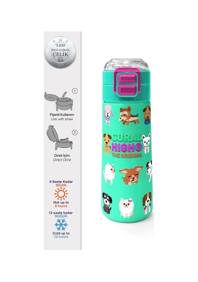 Çelik Termos 500 Ml Çok Renkli