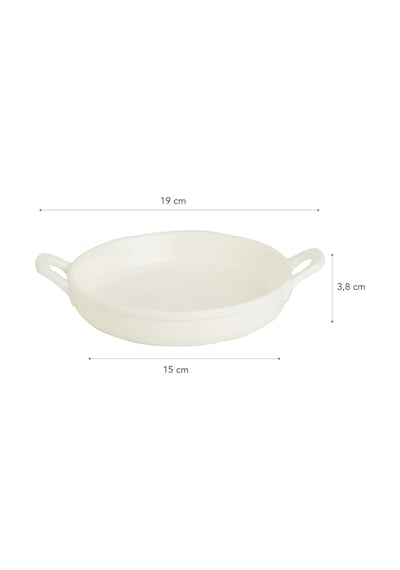 Madame Coco Petit Concept Yuvarlak Kulplu Tabak Np-0215x19x3,8cm-std